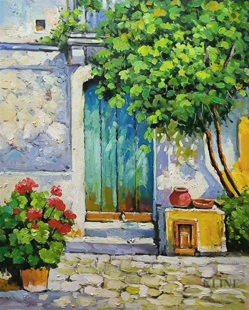 Under the Italian Sun - Hand Painting 