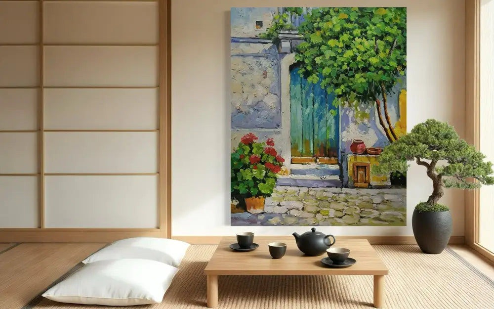 Under the Italian Sun - Hand Painting Pinturas originales en venta