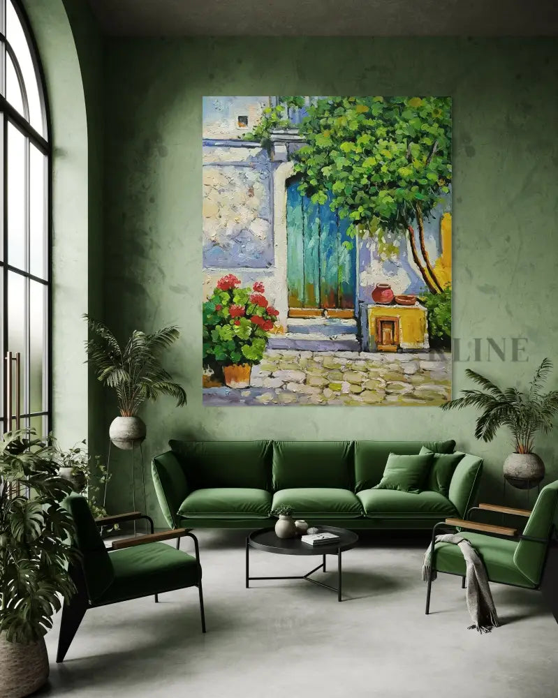 Under the Italian Sun - Hand Painting