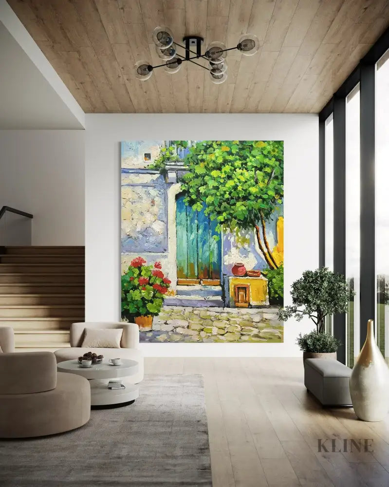Under the Italian Sun - Hand Painting 