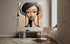 Unmoved Woman 1 - Hand Painting