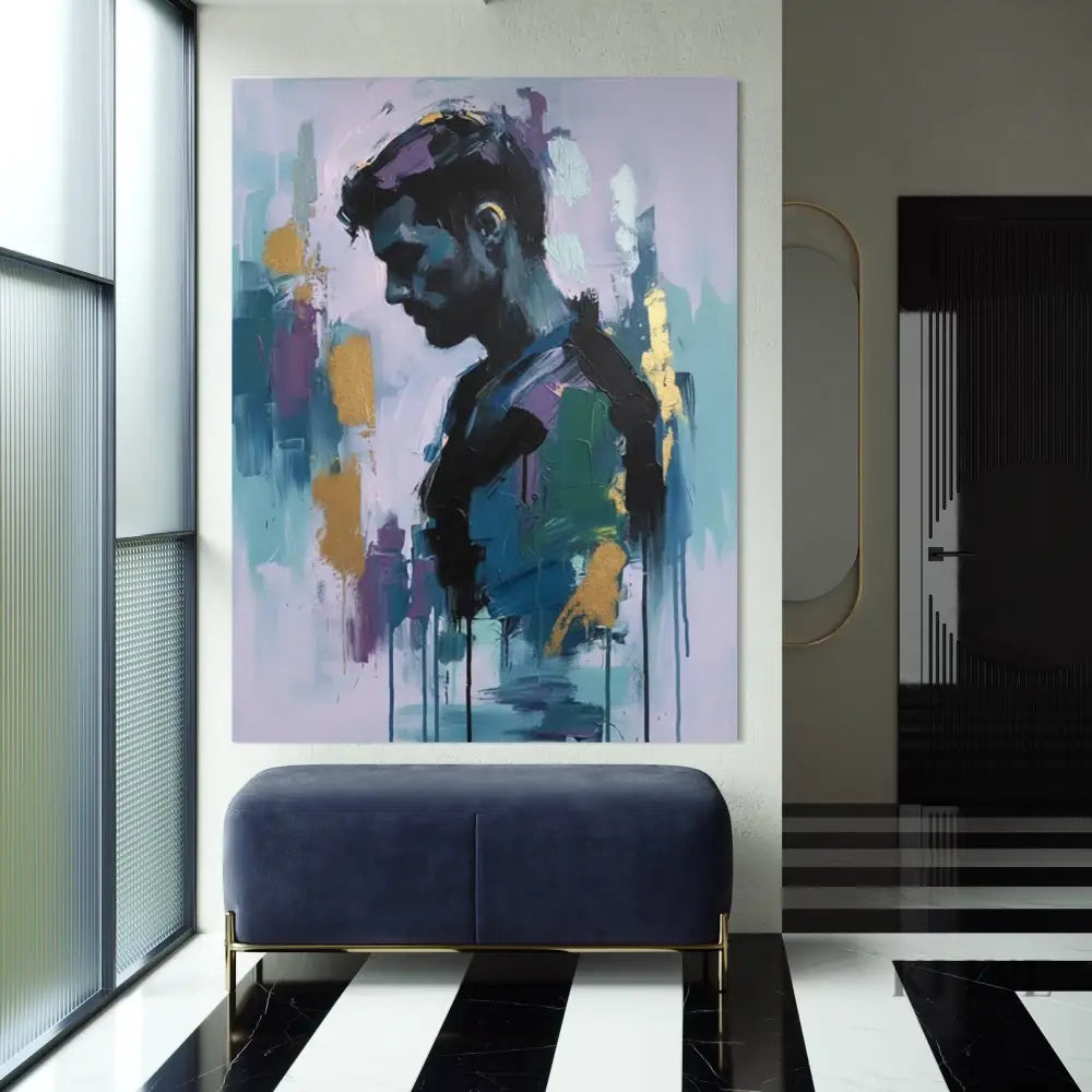 Unseen Dimensions 2 - Hand Painting Original Paintings for Sale