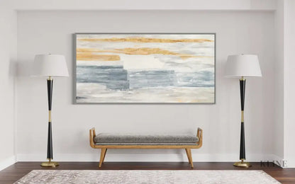 Upon Horizons - Hand Painting