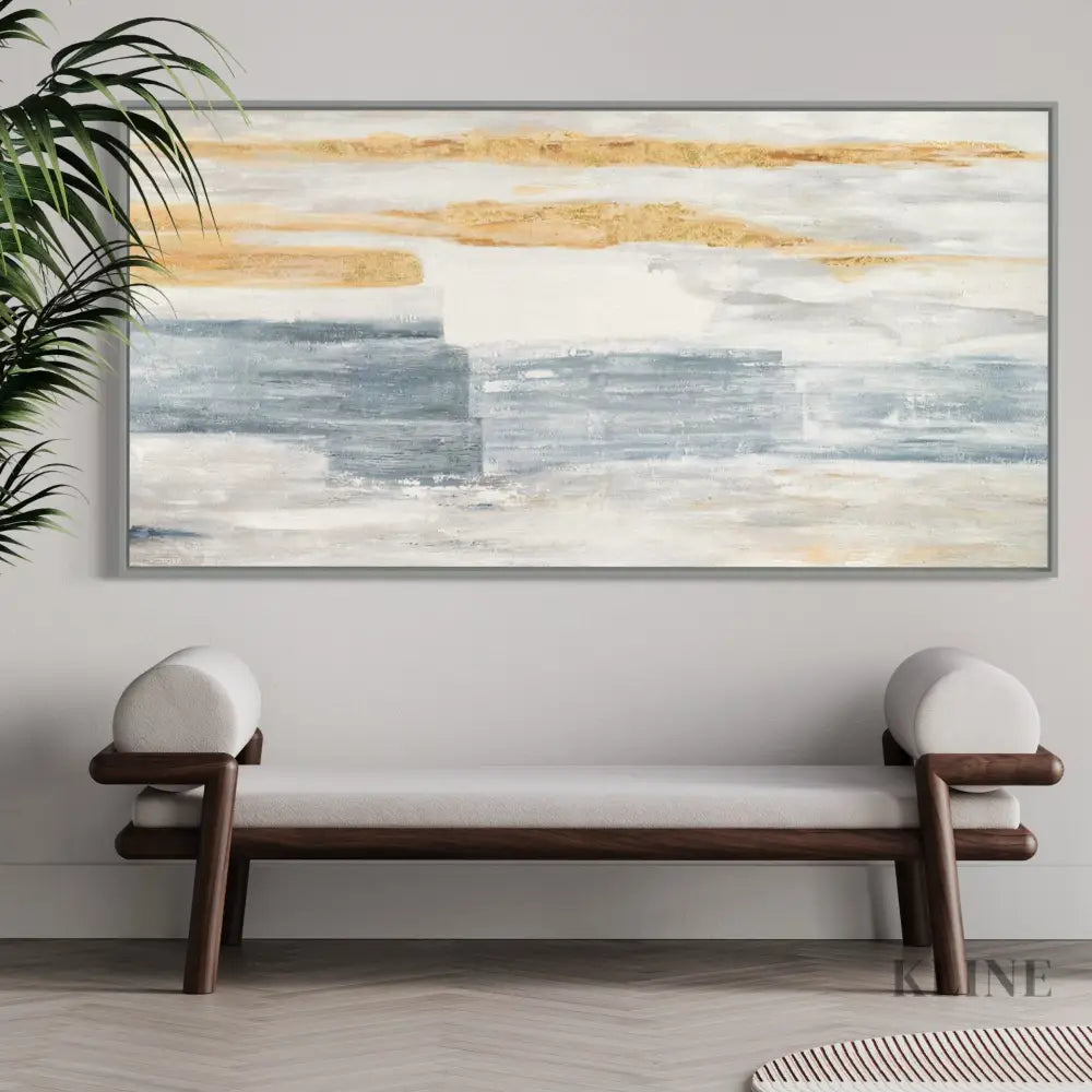 Upon Horizons - Rolled Canvas / 50x100cm / 20x39’’ - Hand Painting