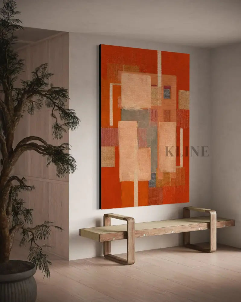 Urban Insersections 5 - Hand Painting Large Wall Art