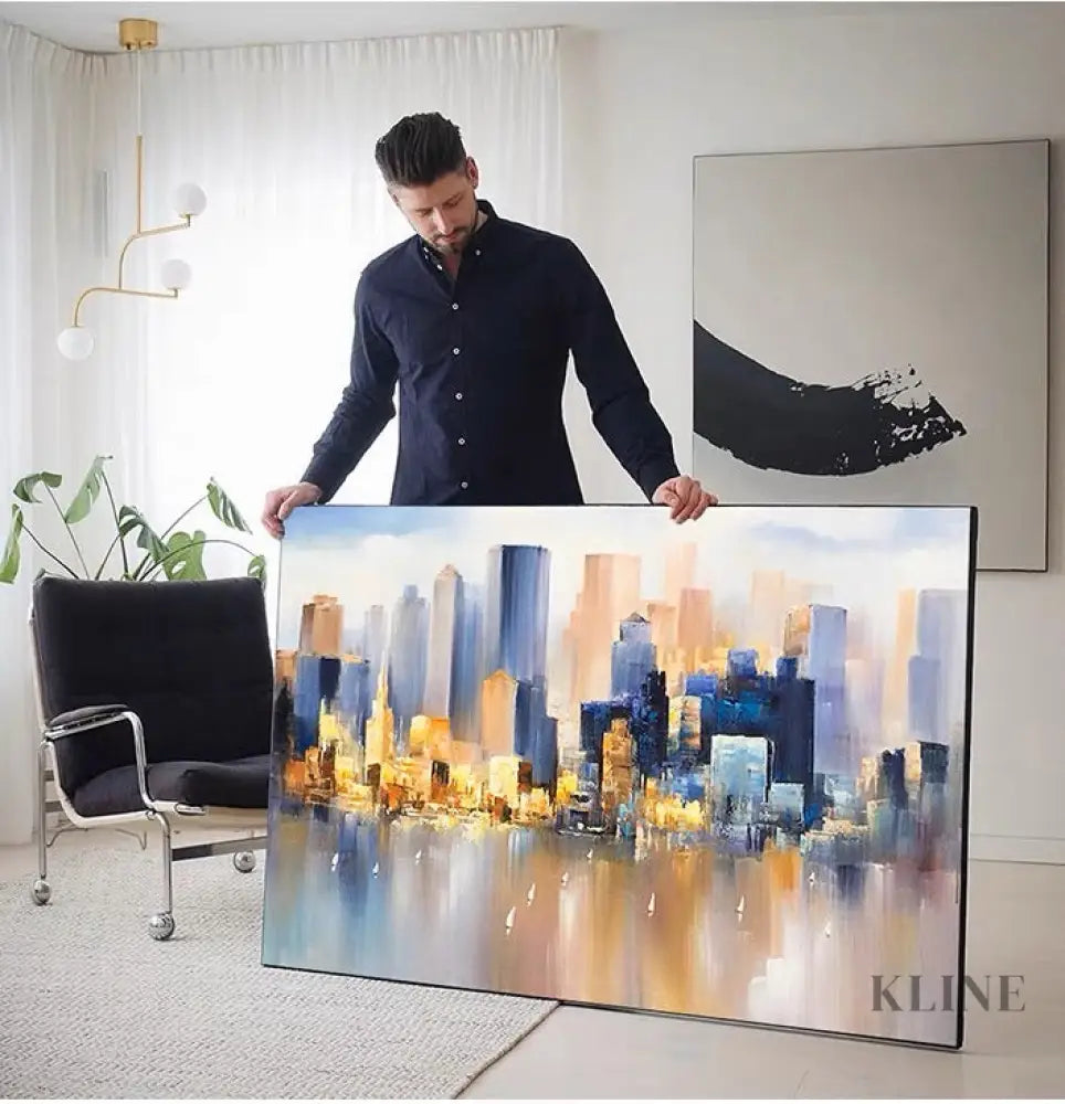 Urban Living - Hand Painting