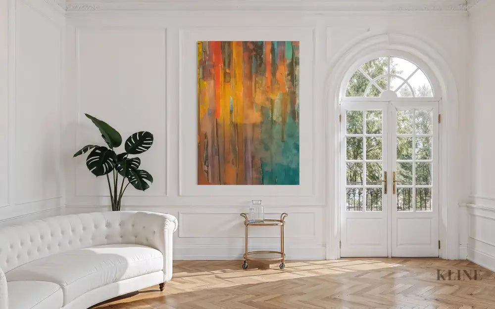 Urban Reflections - Hand Painting