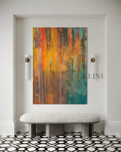 Urban Reflections - Hand Painting