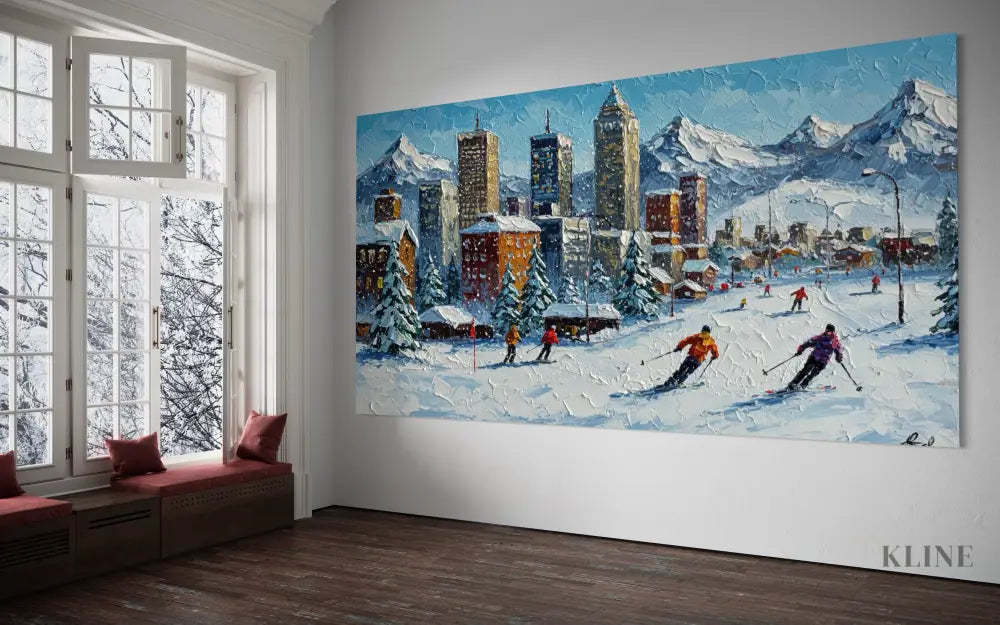 Urban Slopes - Hand Painting