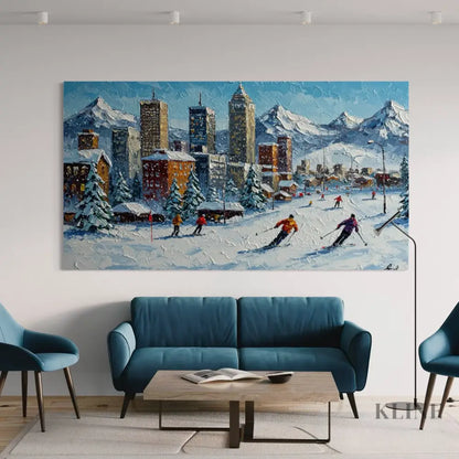 Urban Slopes - Hand Painting