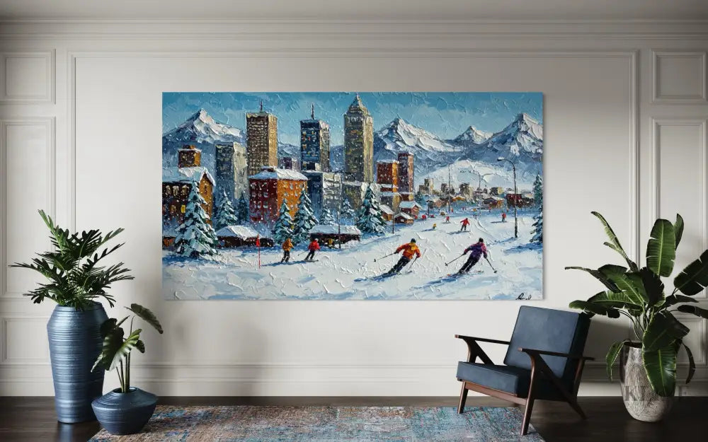 Urban Slopes - Hand Painting 