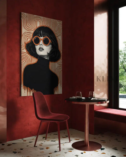 Velours Noir - Hand Painting