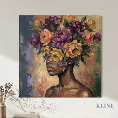 Velvet Bloom Reverie - Custom 75x90cm