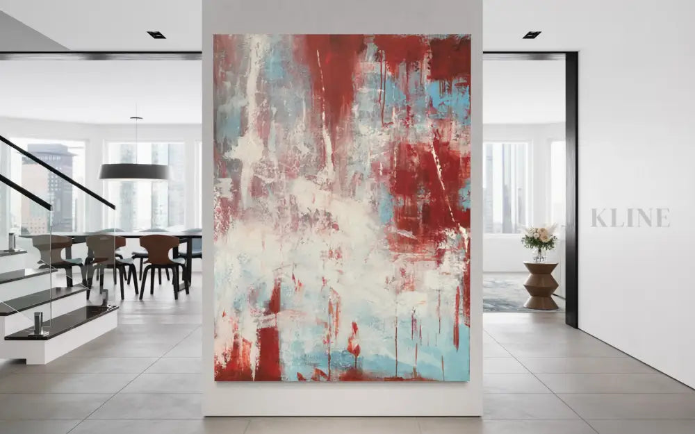 Vibrant Embrace - Hand Painting Kunstvoll und gelassen