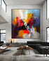 Vibrant Frenzy - Hand Painting