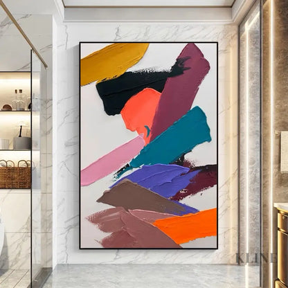 Vibrant Playfulness - Hand Painting