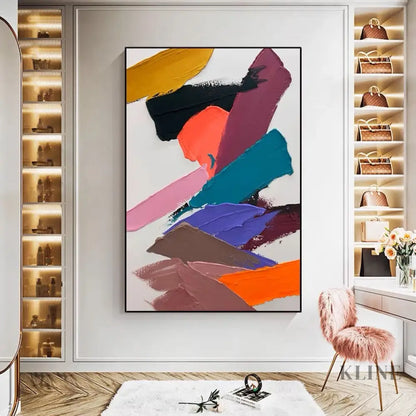Vibrant Playfulness - Hand Painting