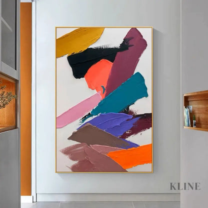 Vibrant Playfulness - Hand Painting
