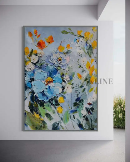 Vibrant Spring - Hand Painting