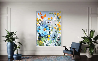 Vibrant Spring - Hand Painting