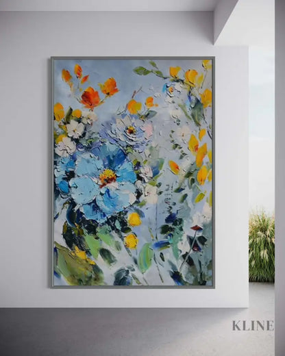 Vibrant Spring - Hand Painting