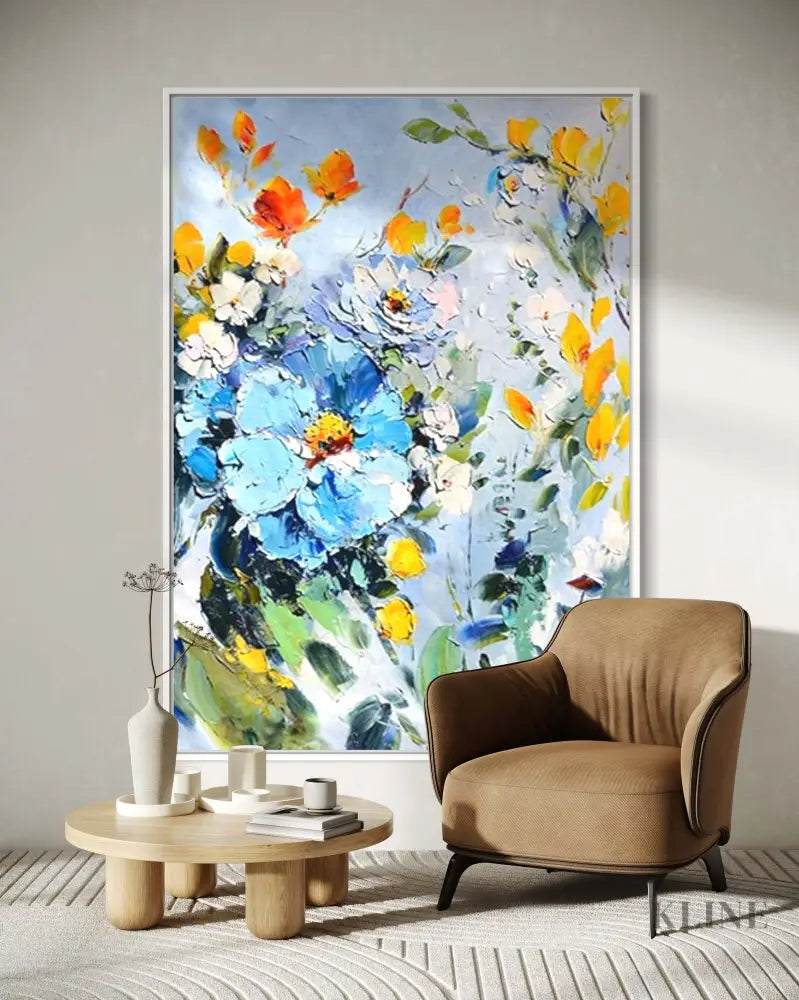 Vibrant Spring - Hand Painting 