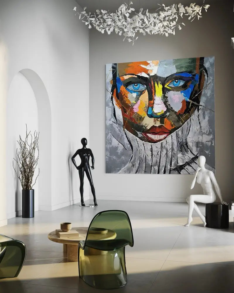 Voice of Her Own - Hand Painting