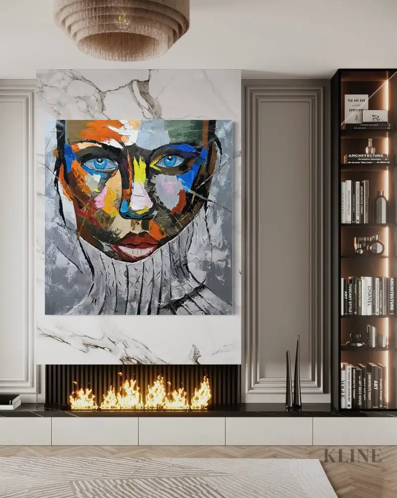 Voice of Her Own - Hand Painting