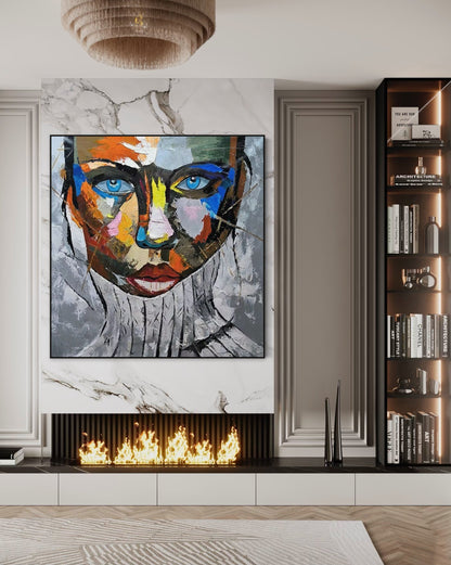 Voice of Her Own - Hand Painting