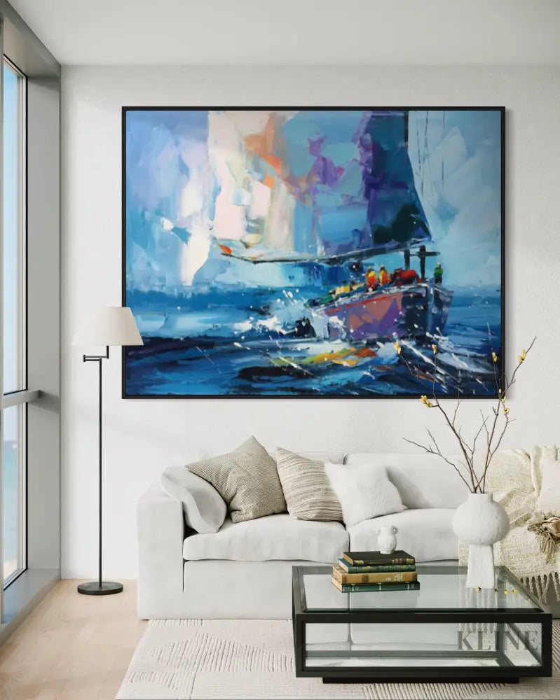Von Voyage - Hand Painting