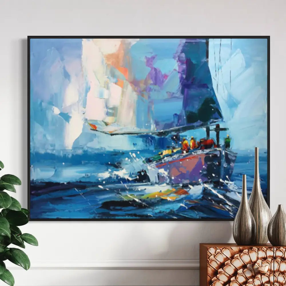 Von Voyage - Hand Painting