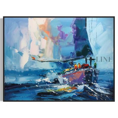Von Voyage - Hand Painting