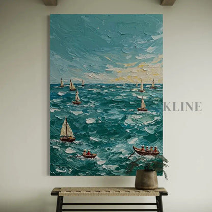 Voyage of Light - Hand Painting