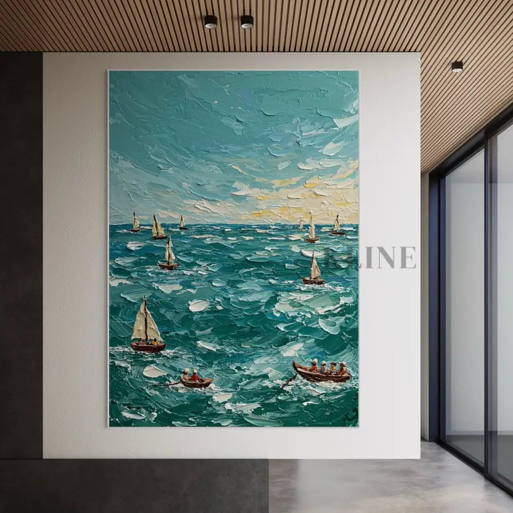 Voyage of Light - Hand Painting Vente du vendredi noir