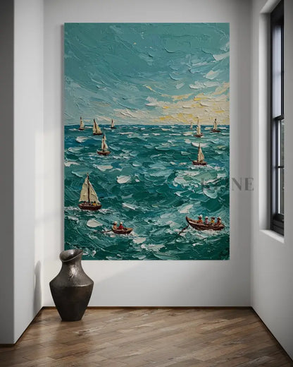 Voyage of Light - Hand Painting