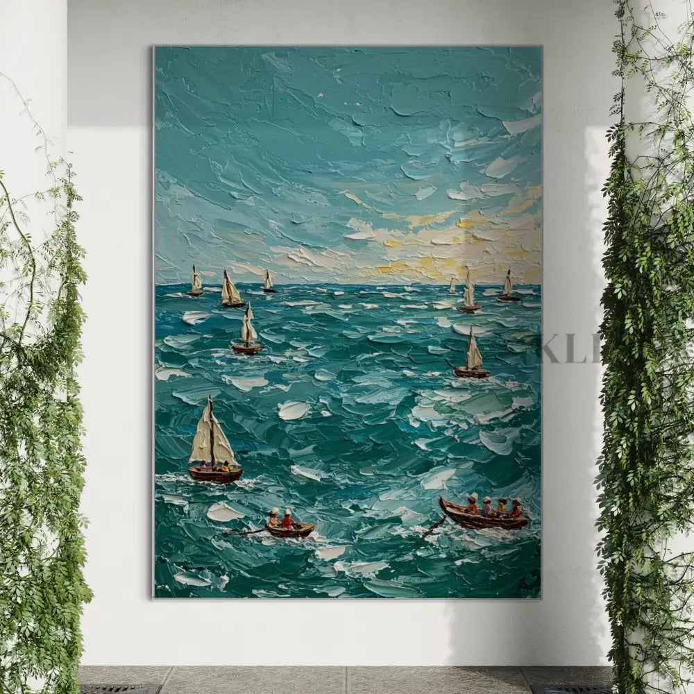 Voyage of Light - Hand Painting