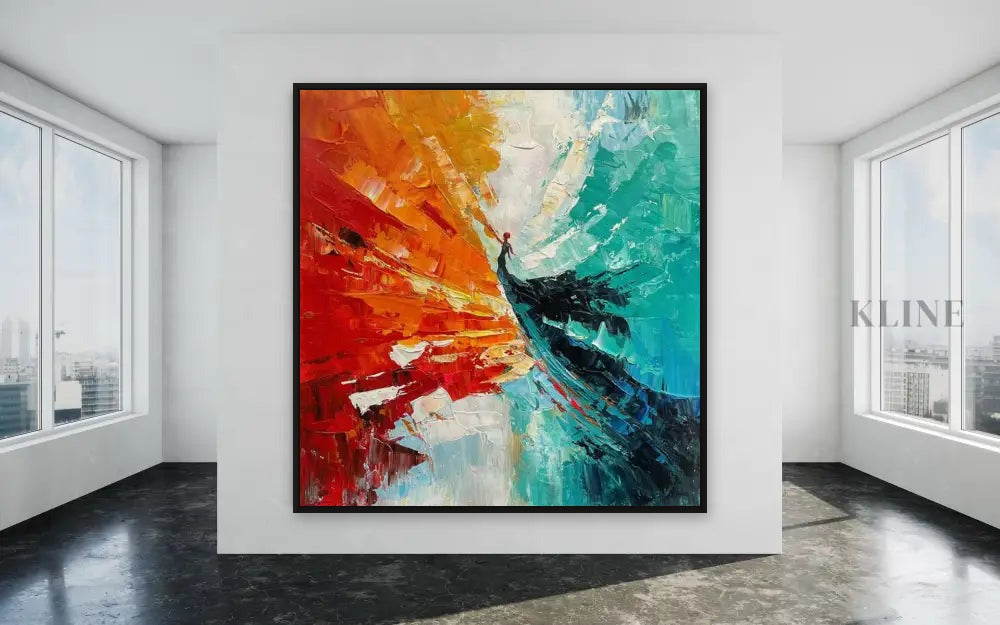 Waltz in a World Gone Wild - Hand Painting