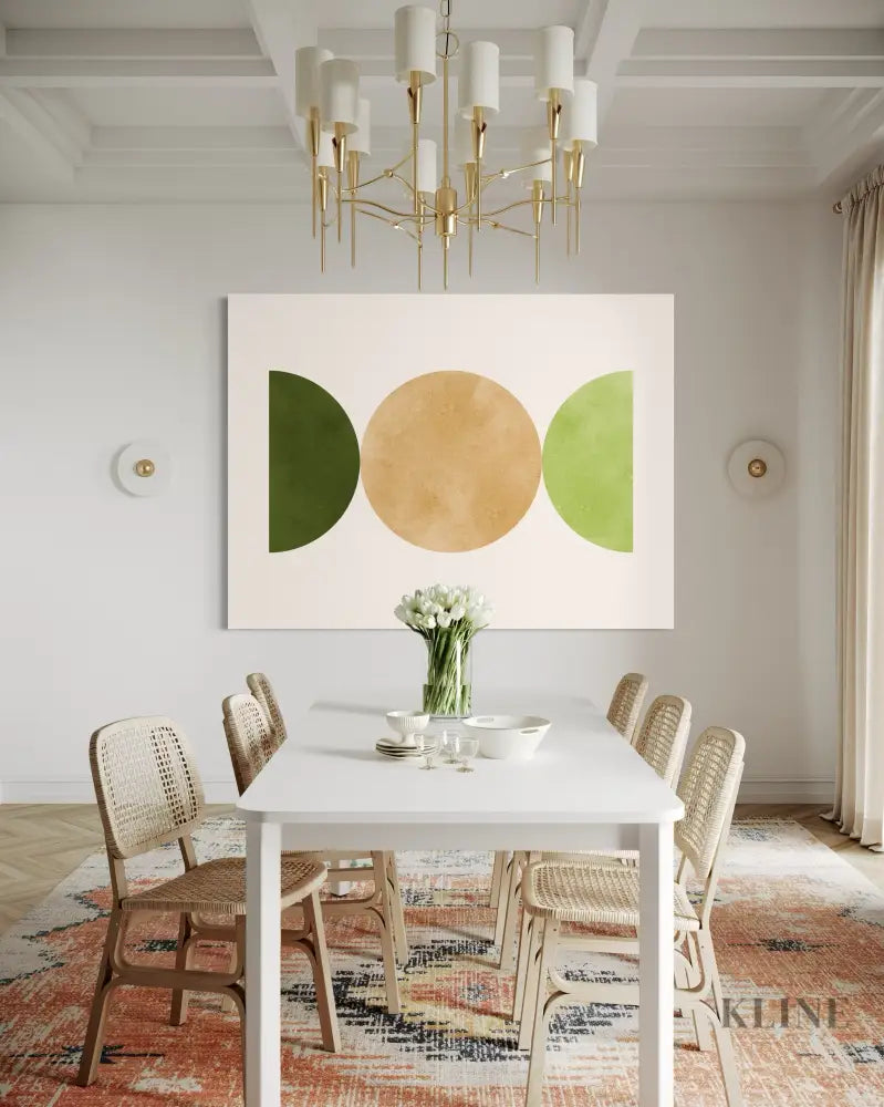Watercolor Circles - Hand Painting