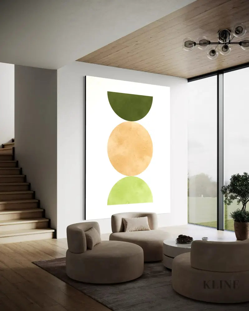 Watercolor Circles - Hand Painting 