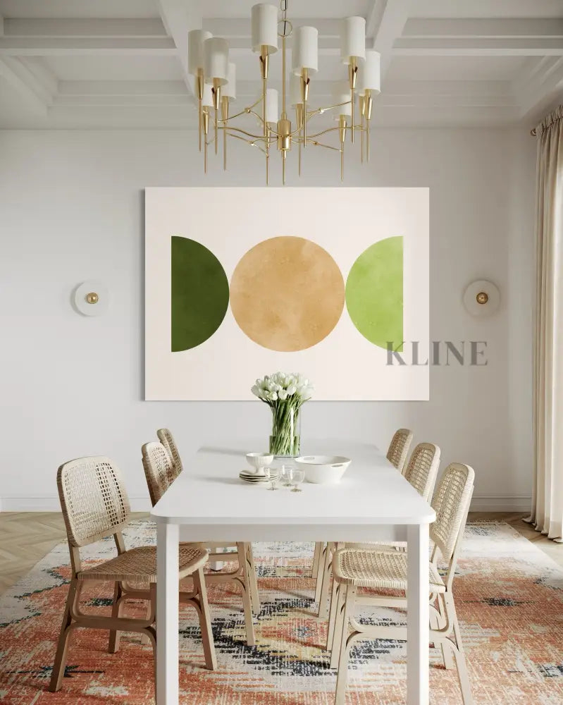 Watercolor Circles - Hand Painting