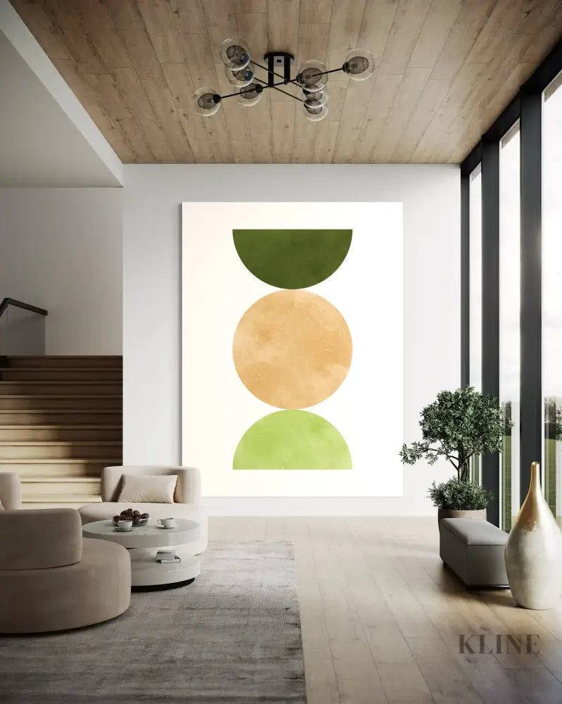 Watercolor Circles - Hand Painting