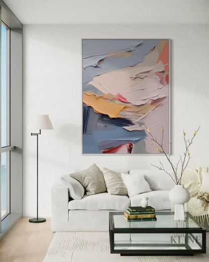 Waves of Tranquility 1 - Hand Painting