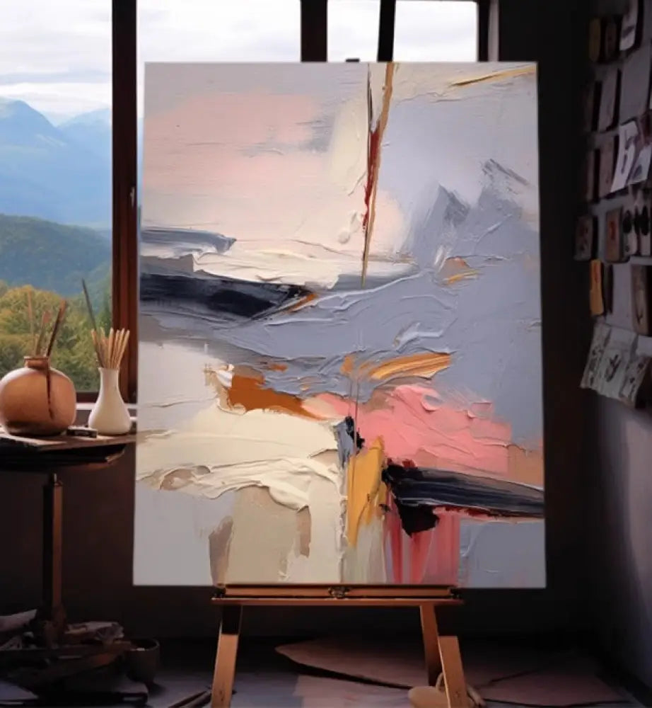 Waves of Tranquility 2 - Hand Painting