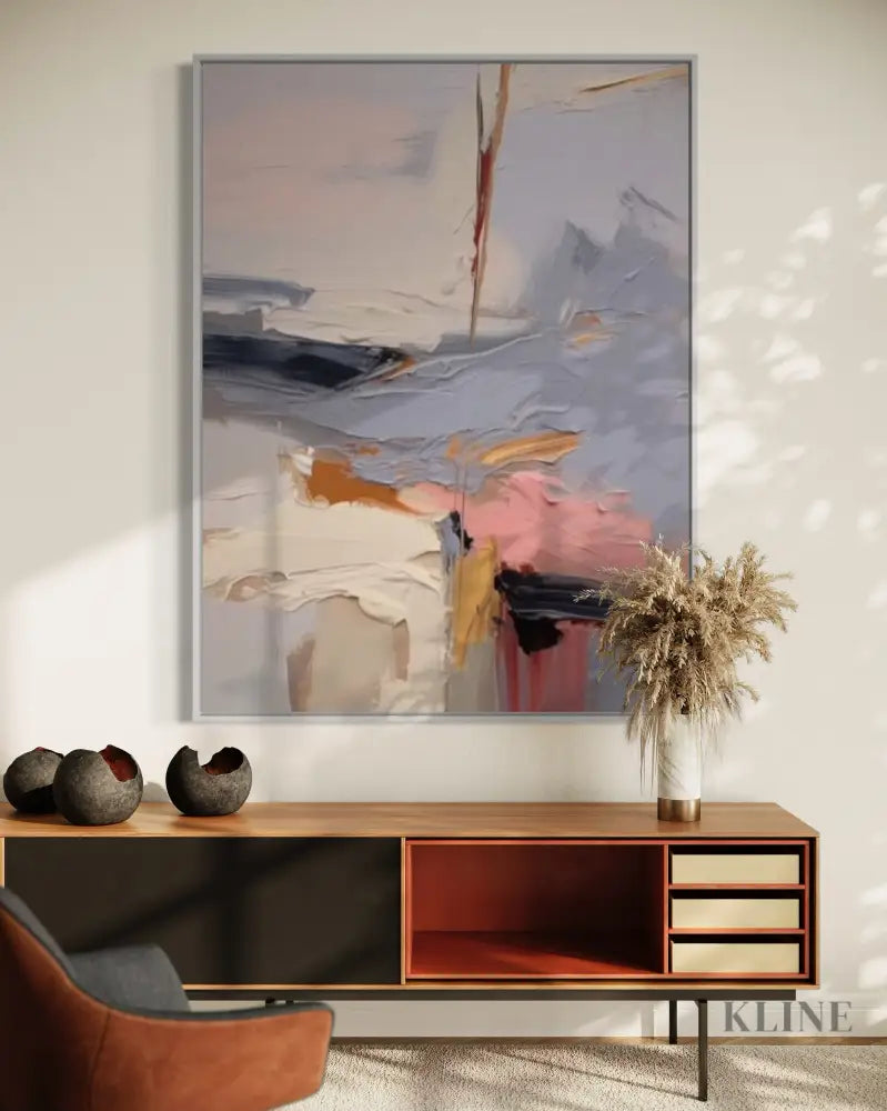 Waves of Tranquility 2 - Hand Painting 