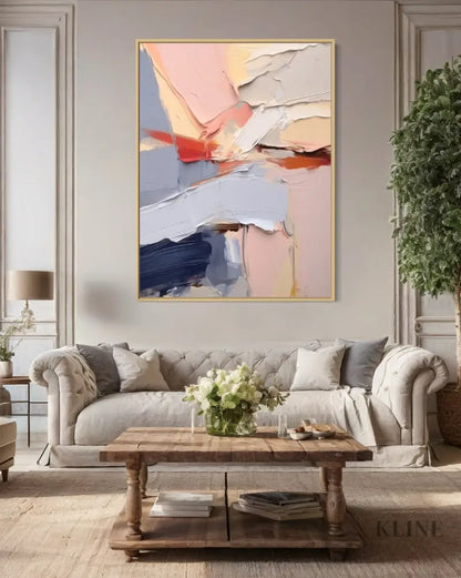Waves of Tranquility 3 - Hand Painting