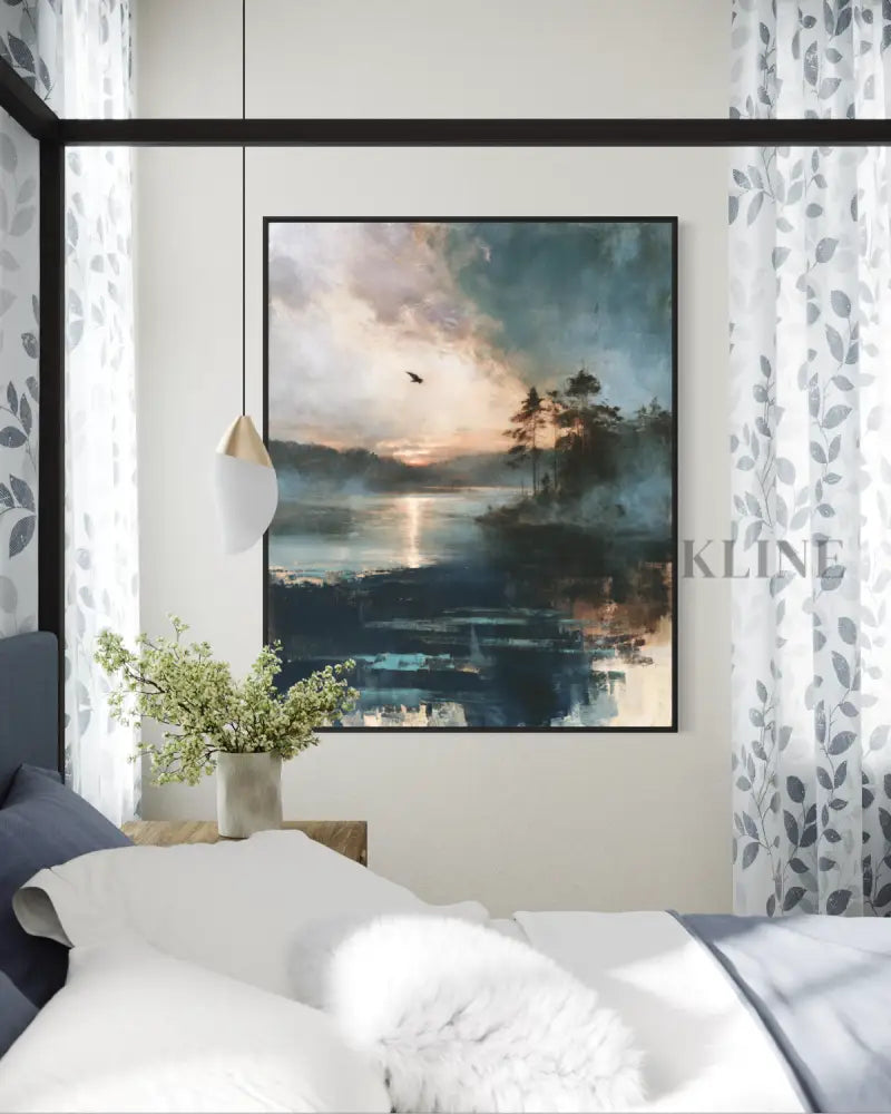 When the Forest Sleeps - Hand Painting