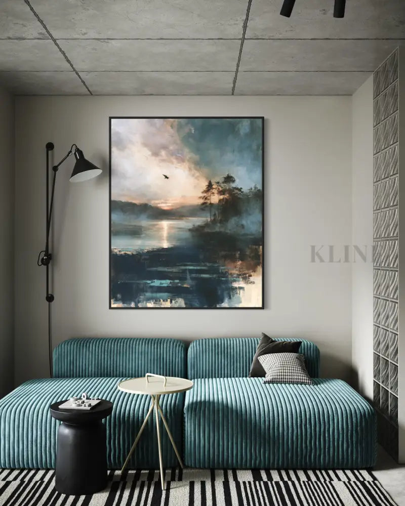 When the Forest Sleeps - Hand Painting Nuvola
