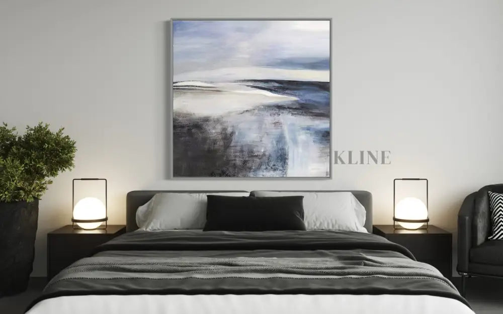 When the Mountains Call... - Hand Painting Leinwand-Wandkunst