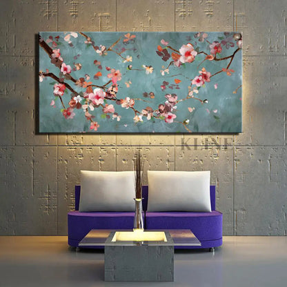 Where Birds Dance and Behold - Hand Painting