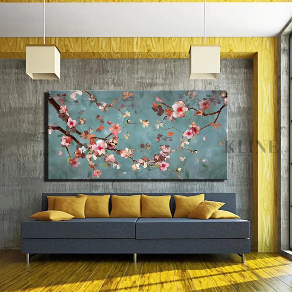 Where Birds Dance and Behold - Hand Painting